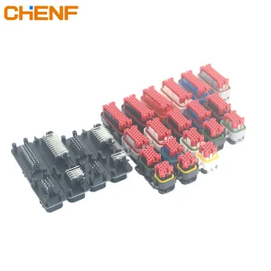 Conector de potencia rápido de arnés de cableado sellado de nylon con contacto de latón automotriz 8 vías 776286-1 personalizado