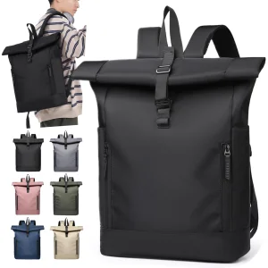 Large Capacity Unisex Roll Top Daypack
