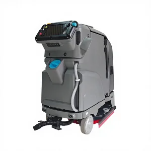 Commercial Electric New Auto-Docking Floor Scrubber Robot 510mm Width 70L Water Tank Autonomous Driving Hotel Marble Tile