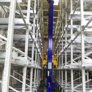 OEM Euro Pallet Rack System Automated Storage Retrieval System Smart Warehouse Racking Systems