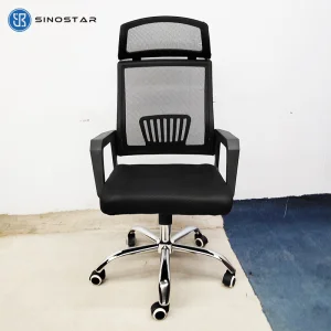 Managerial Office Swivel Chair Designed for Prolonged Sitting and Optimal Comfort