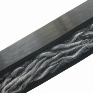 PVC PVG Fire Retardant Solid Woven Fabric Conveyor Belt for Mining