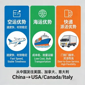 China to Canada Sea/Air Freight DDP/Dduinternational Freight Forwarding Agency