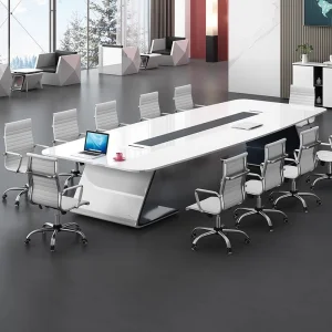 2025 Chinese Manufacturer Luxury Modern Design Training and Meeting Room Furniture Conference Table for Large Offices