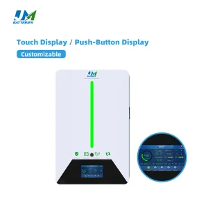 Jm Wall-Mounted Promotional 25.6V 100ah 2.56kwh Residential Energy Storage System Lithium Iron Phosphate Battery LiFePO4