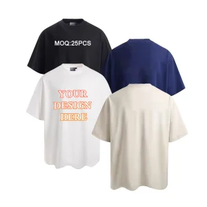 100 Cotton Oversized Plus Size T-Shirts