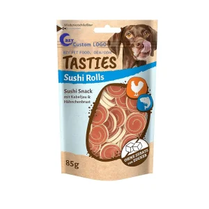 Tasties Sushi Rolls 85g Dog Treats