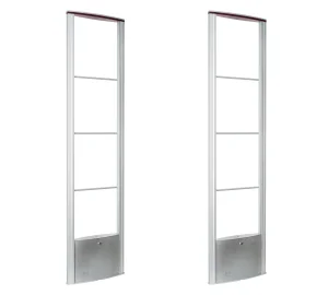 EAS RF Alarm Detection Gate Anti Theft Door 58kHz Security Antenna EAS Alarm System for Supermarket by Remote Contro