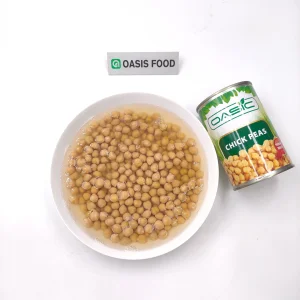 Suministro de fábrica OEM de garbanzos enlatados