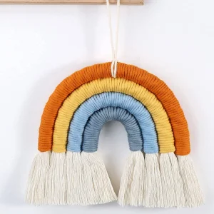 Macrame Rainbow Wall Hanging