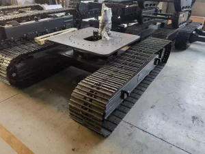 Customized Heavy-duty Tracked Robot Chassis Track System Suitable for Engineering Machinery Tracking Platform