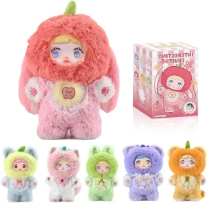 Wholesale Kawaii Fruit Plush Blind Box Mystery Dolls Collectible Surprise Toys Cartoon Character Bulk Factory Supply