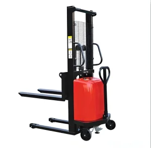 Semi-Electric Stacker Material Handling Lifting Tools Lifting Equipment Construction Machinery