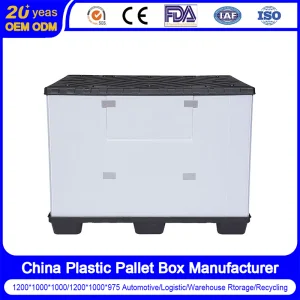 Caja de embalaje retornable