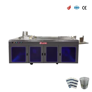 High-Speed Thermal Paper Rewinding Machine with Enhanced Safety Features