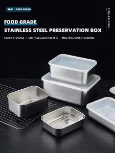 Food grade PE plastic cover box