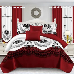 Red Luxury Hotel Bedding