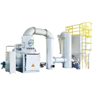 Holy Shield Containerized Incinerator with Particle Filtration and High Temperature Inactivation