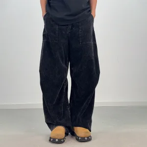 Men'S Stylish Custom Pants Cargo Baggy Cotton Corduroy Pants Men Casual Pants