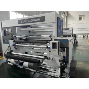 Máquina de Rebobinagem Automatizada Plus Rebobinador de Corte e Sistema de Inspeção de Alta Precisão