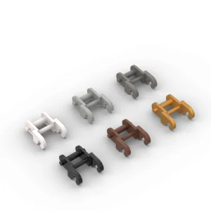 3711 Link Chain Kids Creative Assemble Plastic Bulk STEM Educational Block Bricks Construction Engineering Building Toy
