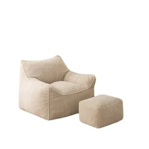 Lazy Sofa Single-Person Tatami Style Casual Chair for Home Decor