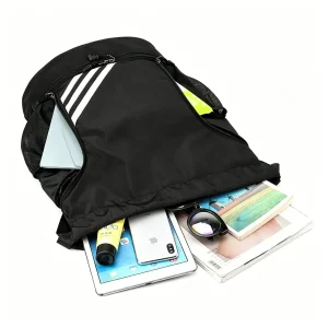 Stylish Waterproof Oxford Nylon Drawstring Backpack