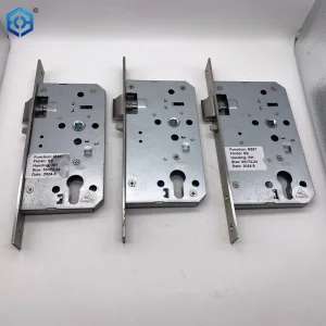 Fire Rated 3 Lever Mortice Door Lock 5572mm Sash Nickel