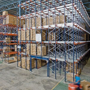 Jracking Intelligent Two-way Radio Shuttle Rack CE Certified Filed Type Pallet Racking System for Warehouse Storage