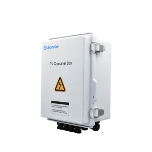Slocable IP66 Waterproof 500V 1000V 2 4 6 8 10 Strings DC Solar Combiner Box for PV Solar Panel On/off Grid