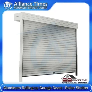 Remote Control Aluminum Rolling Shutter Door with Battery Backup System