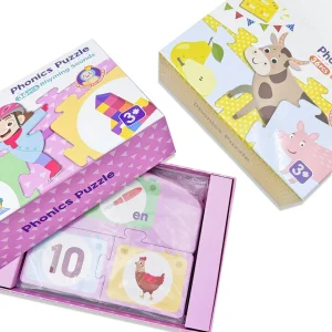 Phonics Puzzle English Language Letter Memory Game Learning for Toddlers Educational Card Game Letters and Language Toys