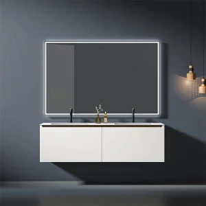 Plywood Solid Wooden Floating Vanity
