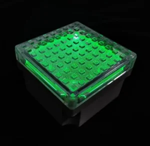 ضوء أرضي مربع الشكل مقاوم للماء يعمل بتقنية LED للحدائق والمناظر الطبيعية تحت الأرض إضاءة شمسية للسطح