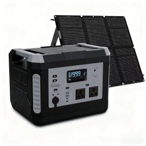 Home Energy Storage System 5000W 3000W 2400W 1500W 500W 300W Solar Generator Outdoor Emergency Backup Portable Power Station