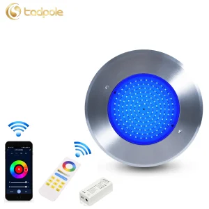DC 12V Ip68 Waterproof 4 Wire RGB RGBW Stainless Steel Resin Filled Underwater Swimming Pool Led Light Low Voltage