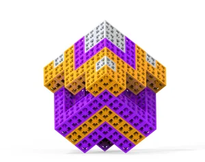 Brinquedos Educativos Blocos de Construção Coloridos