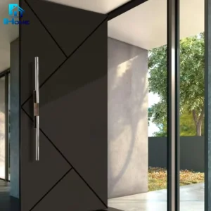 Luxury Design Front Entry Fiber Glass Doors Aluminum Insulated Front Entry Pivot Doors Exterior Door for Villa