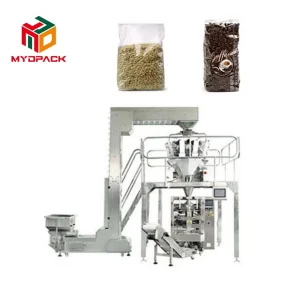 Máquina de Embalagem Automática Vertical Multifuncional para Macarrão Curto Sistema de Embalagem Tipo Almofada