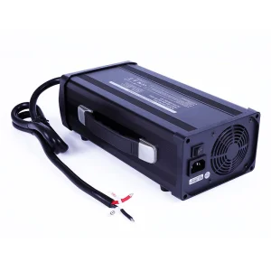 AC 220V 48V 25A 1500W Chargers Portable for SLA /AGM /VRLA /Gel Lead Acid Batteries for Golf Cart Battery EV Car Charger