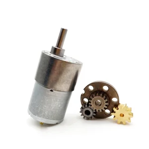 37mm 12v Dc Gear Motor 27720 with Spur Gearbox