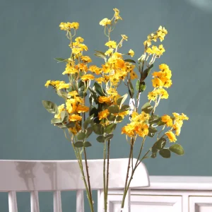 Hot Selling Artificial Rose Bouquet with Long Stems Rose for Wedding Centerpieces Home Decor