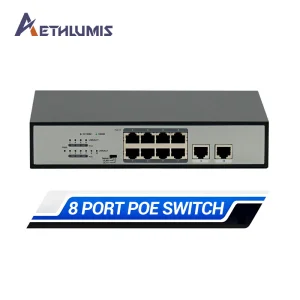 8 Port Gigabit PoE Switch 120W