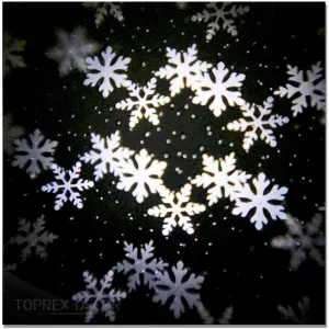 Projetor de Luzes LED de Floco de Neve