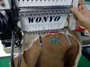 Wonyo 1 Head Cap and T-Shirt Type Flat Computerized Embroidery Machine Price China Single Head