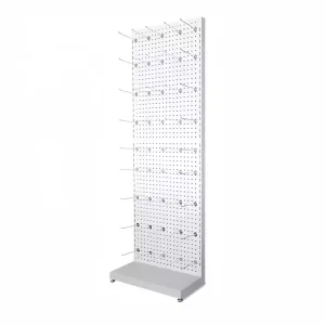 Heavy Duty Custom Metal Pegboard Display Rack