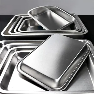 Professional Polished Grade 201 304 Stainless Steel Gn Pan for Kitchen Use