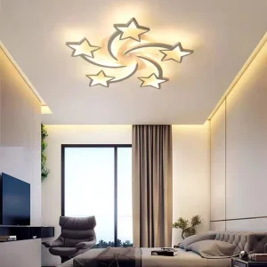 Modern Minimalist Bedroom Room LED Ceiling Light Master Minimalist Home Iron Acrylic LED Ceiling Lamp