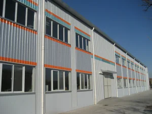 Prefabricated Industrial Steel Frame Structure Factory Building Construction