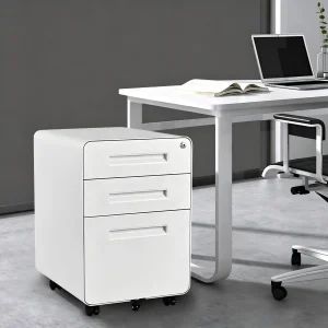 Steel Mobile Pedestal Metal Storage Mobile File Cabinet